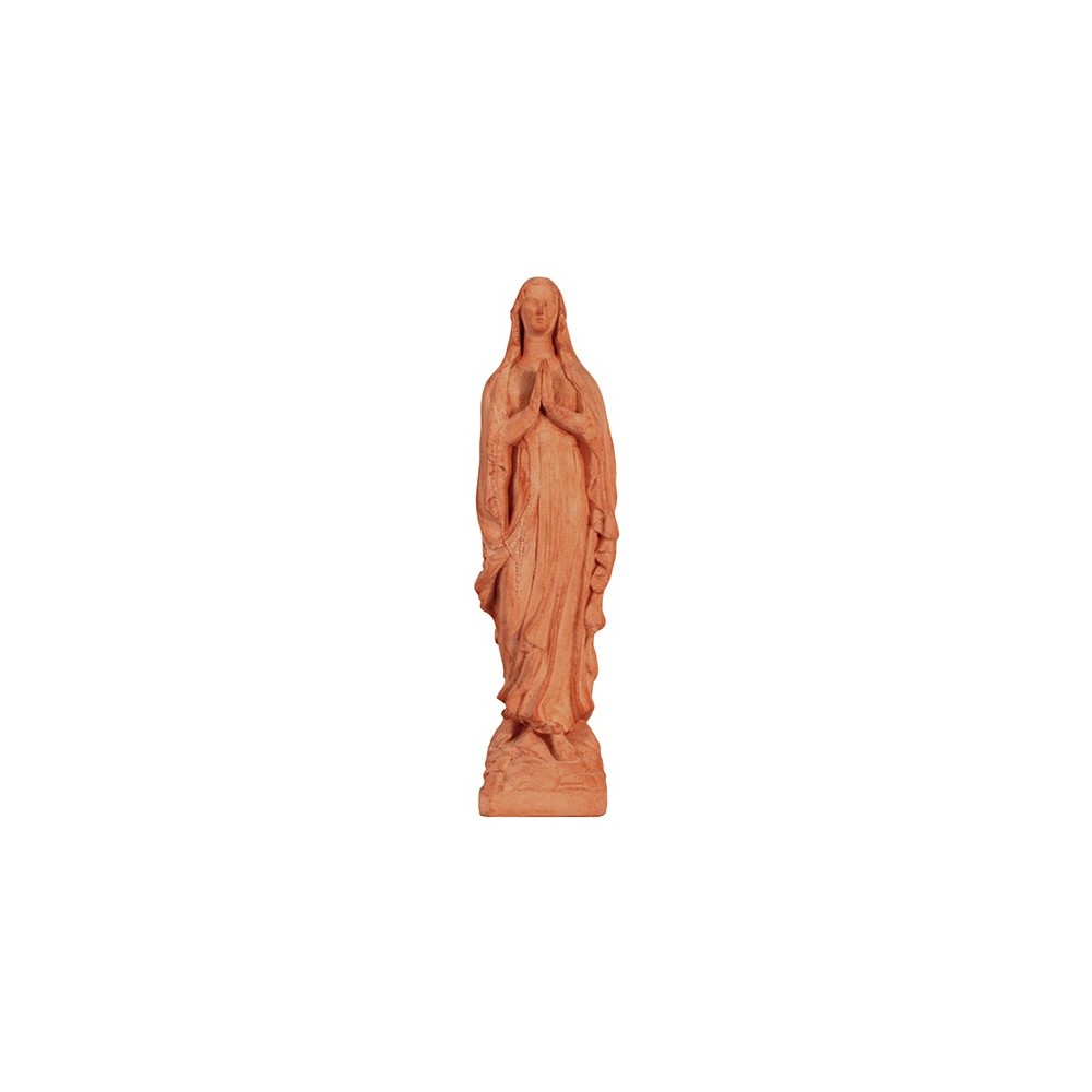 Our Lady of Lourdes in Terracotta